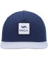 Фото #4 товара Men's Navy Square Snapback Hat