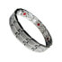 Multifunctional magnetic bracelet width 13 mm silver