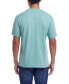 Фото #2 товара Men's Short Sleeve Melange Henley Shirt