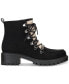 Фото #2 товара Women's Quiinn Lace-Up Winter Lug Booties, Created for Macy's