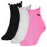 Фото #1 товара PUMA Ruffle 3 Units Quarter short socks 3 pairs