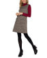 ფოტო #4 პროდუქტის Women's Houndstooth-Print Shift Dress