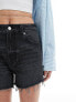 Фото #5 товара ASOS DESIGN Tall denim relaxed short in wash black