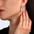 Elegant earrings with clear cubic zirconia Colori SAVY12