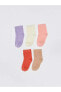 Фото #2 товара Lcw Baby Basic Kız Bebek Soket Çorap 5'li