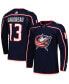 Фото #1 товара Men's Johnny Gaudreau Navy Columbus Blue Jackets Home Authentic Pro Player Jersey