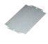 Фото #2 товара Weidmüller POK MOPL 1626 - Mounting plate - Silver - Galvanized steel - 345 mm - 1.5 mm - 143 mm