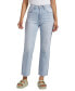 Фото #1 товара Women's Highly Desirable High Rise Straight Leg Jeans