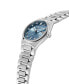 ფოტო #2 პროდუქტის Women's Swiss Highlife Diamond (1/20 ct. t.w.) Stainless Steel Bracelet Watch 31mm