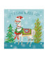 Фото #1 товара Mary Urban Lovely Llamas Christmas XII Canvas Art - 15" x 20"