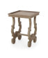 French Country Accent Table with Intricate Details and Charming Finish