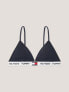 Фото #1 товара Tommy Logo Padded Triangle Bra