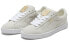 PUMA Suede 复古 运动 低帮 板鞋 男女同款 米白色 / Кроссовки PUMA Suede 370081-02