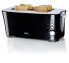 Фото #1 товара Domo DO961T - 4 slice(s) - Black - Plastic - 1350 W - 447 mm - 225 mm