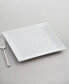 Фото #1 товара Whiteware Square Salad Plate, Created for Macy's