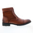 Фото #1 товара English Laundry York EL2476B Mens Brown Leather Lace Up Casual Dress Boots