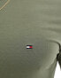 Tommy Hilfiger Long Sleeve Slim Fit T-Shirt in Dark Grey