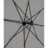 Фото #9 товара Parasol ogrodowy na wysięgniku kwadratowy 250 x 250 cm ciemnoszary