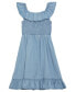 Фото #2 товара Платье для малышей Guess среднего размера в джинсовом стиле с манжетами