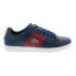 Фото #1 товара Lacoste Carnaby EVO CGR 2224 Mens Blue Leather Lifestyle Sneakers Shoes