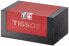 Tissot Ladies Couturier Black Dial Diamond Leather Watch - T0352106605100 NEW