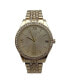 ფოტო #1 პროდუქტის Gold Everyday Rhinestones Elegant Look Women Watch