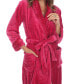 Пижама White Mark Plus Size Cozy Loungewear Belted Robe