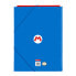 Folder Super Mario Play Blue Red A4