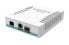 Фото #2 товара MikroTik Cloud Router Switch 106-1C-5S - Router - Fiber Optic