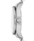 ფოტო #2 პროდუქტის Women's Lexington Three-Hand Silver-Tone Stainless Steel Watch 38mm