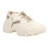 Puma Pulsar Monogram Wedge Womens Off White Sneakers Casual Shoes 39663302