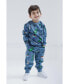 ფოტო #3 პროდუქტის Boys Creeper Steve Alex French Terry Sweatshirt and Jogger Pants Set to