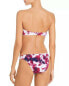 Aqua Swim 285690 Tie-Dyed Bandeau Bikini Top Swimwear, Size Small