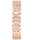ფოტო #3 პროდუქტის Women's Rose Gold-Tone Bracelet Watch 38mm, Created for Macy's
