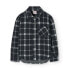 BOBOLI Knit Check Long Sleeve Shirt