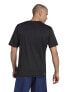 Фото #5 товара adidas Training Essential melange t-shirt in black