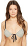 La Perla 168563 Womens Daylight Underwire Striped Bikini Top Swimwear Size 34B