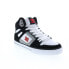 Фото #3 товара DC Pure High Top WC ADYS400043-XKWR Mens White Leather Skate Sneakers Shoes