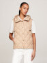 Фото #1 товара Water Repellant Quilted Down Hooded Vest