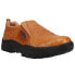 Фото #2 товара Roper Faux Ostrich Performance Slip On Mens Brown Casual Shoes 09-020-0601-8350