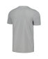 Men's Gray Manchester United Lockup T-shirt