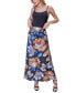 Фото #4 товара Women's Elastic Waist Long Maxi Skirt