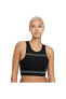 Фото #1 товара Спортивный женский топ Nike W Nk Df Swsh Ll Rundvsn Bra, черный, для тренировок, DD1101-010