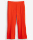 Фото #5 товара Plus Size Ponté Kick-Flare Ankle Pants, Regular and Short Length, Created for Macy's