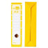 LIDERPAPEL Lever arch file A4 filing system lined without radome spine 80 mm yellow with box and metal compressor