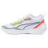 Фото #3 товара Puma Playmaker Pro Basketball Mens White Sneakers Athletic Shoes 37757202