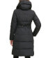 Фото #2 товара Women's Signature Asymmetrical Pillow-Collar Down Puffer Coat