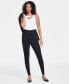 Women's High-Rise Curvy Skinny Jeans, Created for Macy's Черный, 18 - фото #1