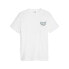 Puma Legacy Graphic Crew Neck Short Sleeve T-Shirt Mens White Casual Tops 622739
