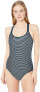 CARVE Beacon Women's 168452 Full One Piece Bay Stripe Swimsuit Size L